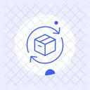 Return Shipping Return Package Return Delivery Icon