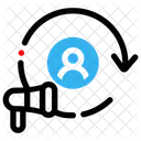Returning Visitor Regular Visitor Remarketing Icon