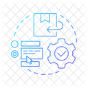 Return Management Reverse Logistics Icon