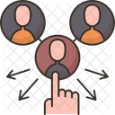 Recolocacion Despido Empleado Icono