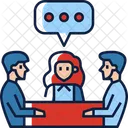 Reuniao De Escritorio Reuniao Reuniao De Negocios Icon