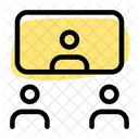 Reunião on-line  Icon