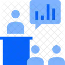 Réunion d'affaires  Icône