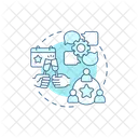 Conceptos De Pantallas De Aplicacion Nomada Digital Icon