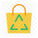 再利用可能なバッグ  アイコン