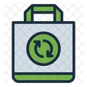 Reusable Bag Zero Waste Shopping Icon