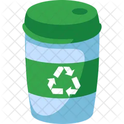 Reusable Coffee Cup  Icon