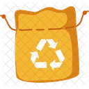 Eco Friendly Zero Waste Pouch Icon
