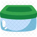 Eco Friendly Zero Waste Food Container Icon