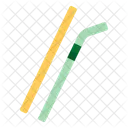 Sustainable Straws Eco Friendly Beverage Accessories Icon