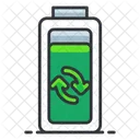 Reuse Battery Ecology Icon