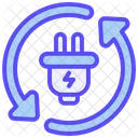 Reuse electricity  Icon