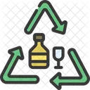 Reuse Glass  Icon