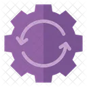 Reuse Gear Recycling Icon