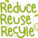 Reduce Reuse Recycle Icon