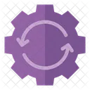 Reuse Gear Recycling Icon
