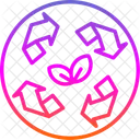 Reuse Clear Recycling Icon