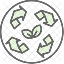 Reuse Clear Recycling Icon