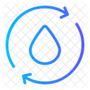 Reuse Zero Waste Save Water Icon