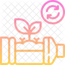 Reuse Zero Waste Recycling Icon