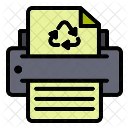 Reuse Paper  Icon