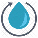 Reuse Water Water Recycling Recycle Water Icon