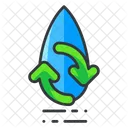 Reuse Water Ecology Icon
