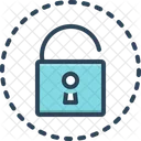 Reveal Unlock Confidential Icon