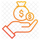 Revenue Money Money Bag Icon