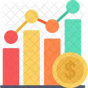 Revenue Graph Growth Icon