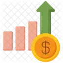 Revenue Increase Business Growth Profit Icon
