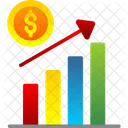 Revenue Increase Analysis Economy Icon