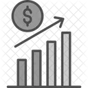 Revenue Increase Analysis Economy Symbol