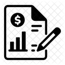 Revenue Report Finance Profit Icon