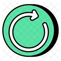 Reverse Arrow Icon - Download in Flat Style