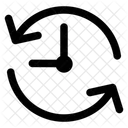 Reverse Clock Icon
