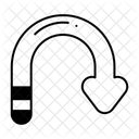 Reverse Arrow Back Icon