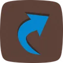 Ruckwarts IP Domane Symbol