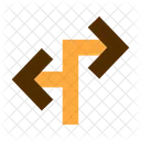 Reverse left right arrow  Icon