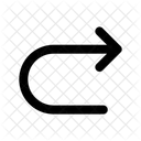 Reverse Rightarrow Navigation Navigate Icon