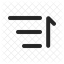 Reverse Sort Symbol Bottom To Top Sort Icon Order From Bottom To Top Icon