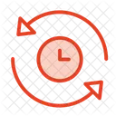 Reverse Time  Icon