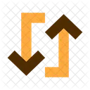 Reverse up down arrow  Icon