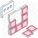 Azulejos Renovacao Parede Ícone