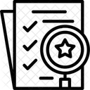Review Evaluation Assessment アイコン