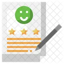 Review Feedback Stars Icon