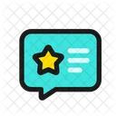 Review Star Comment Icon