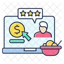 Review Positive Restaurant Icon