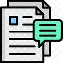 Review Document Comment Icon