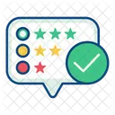 Review Feedback Ratings Icon